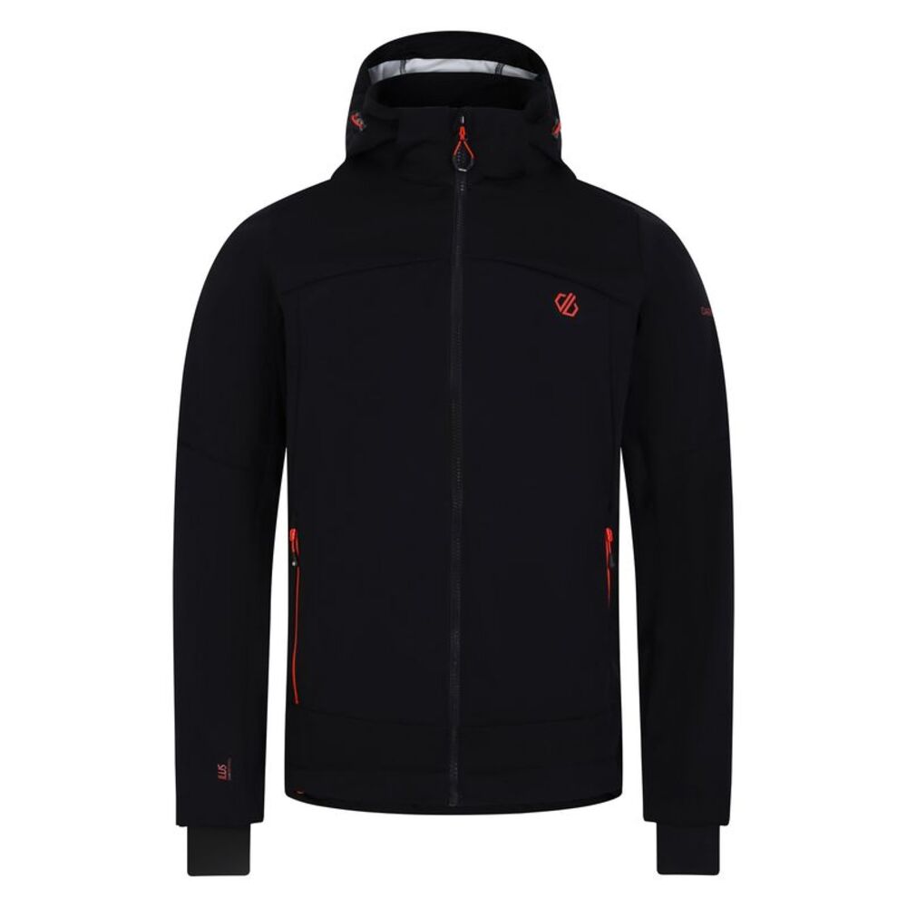 Dare 2B Mens Mountaineer Soft Shell Jacket / Black
